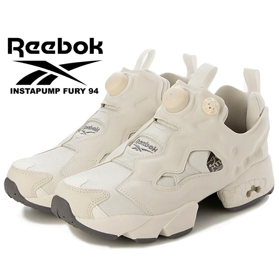 Reebok（リーボック） インスタポンプフューリー 94 ホワイト ベージュ