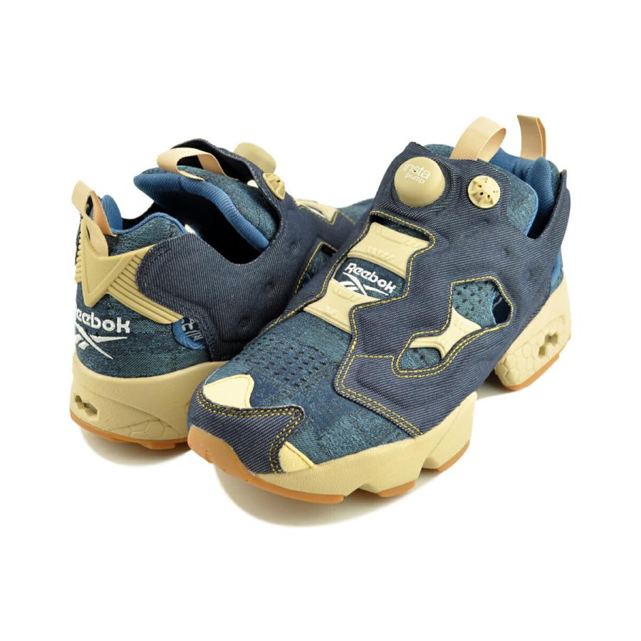 Reebok（リーボック） インスタポンプ フューリー 94 ブルー ベージュ