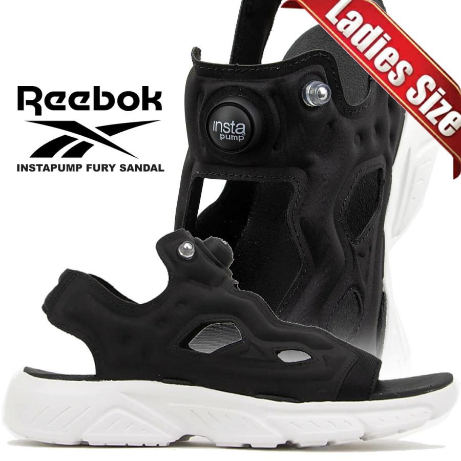 Reebok（リーボック） インスタポンプ フューリー サンダル ブラック
