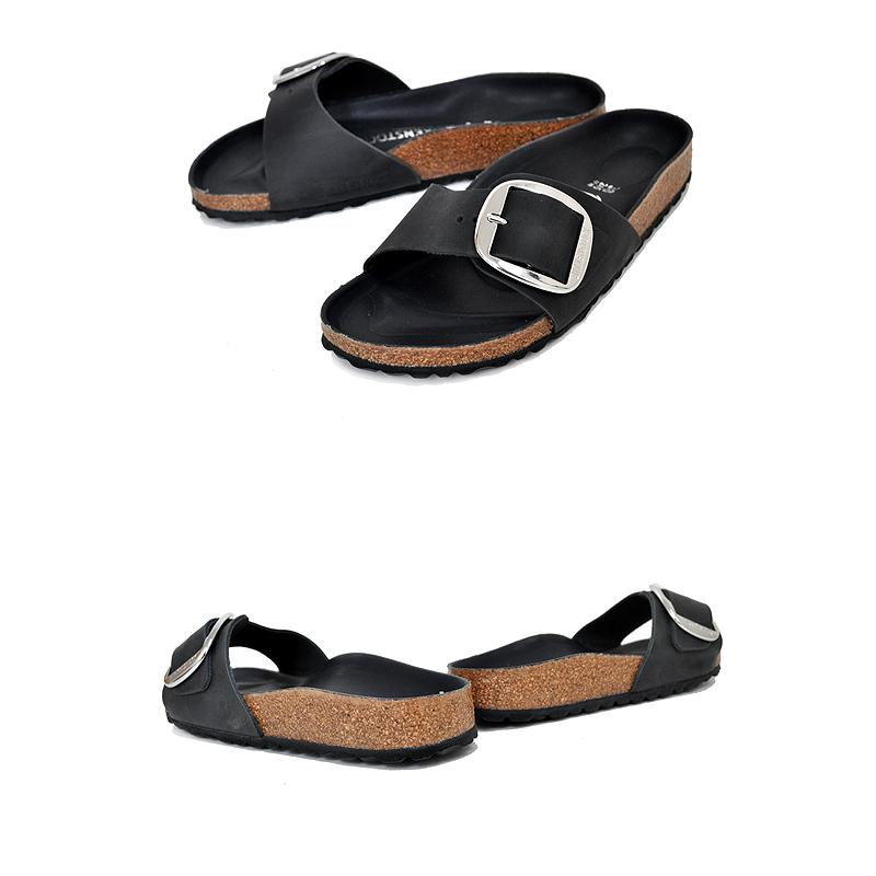 BIRKENSTOCK Madrid Big Buckle ブラックサンダル 楽天市場】ビルケンシュトック ビルケン サンダル レディース