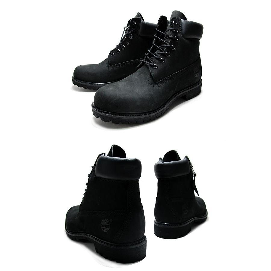 ティンバーランド 6インチブーツ TIMBERLAND 6INCH PREMIUM BOOTS blk/blkメンズ ブーツ ブラック ヌバック ワーク｜ltd-online｜02