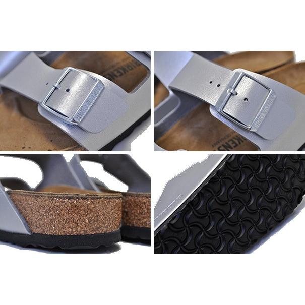 ビルケンシュトック アリゾナ BIRKENSTOCK ARIZONA BS(REGULAR FIT) SILVER 1012282 シルバー レザーサンダル ダブルストラップ サンダル レギュラー｜ltd-online｜04