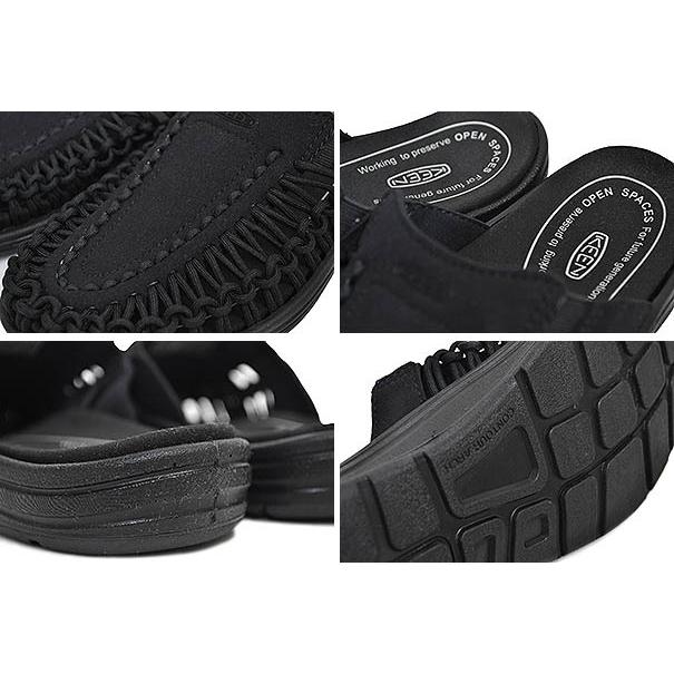 【極美品】KEEN（キーン） UNEEK Ⅱ SLIDE ブラック サンダル KEEN（キーン） ユニーク 2 スライド ウィメンズ KEEN UNEEK II SLIDE