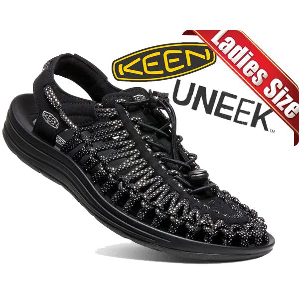 KEEN（キーン） ユニーク ウィメンズ KEEN UNEEK BLACK/SILVER 1026342