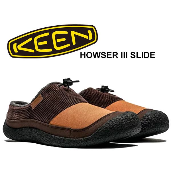 キーン ハウザー スリー スライド ウィメンズ KEEN HOWSER III SLIDE JAVA CORD/KEEN MAPLE