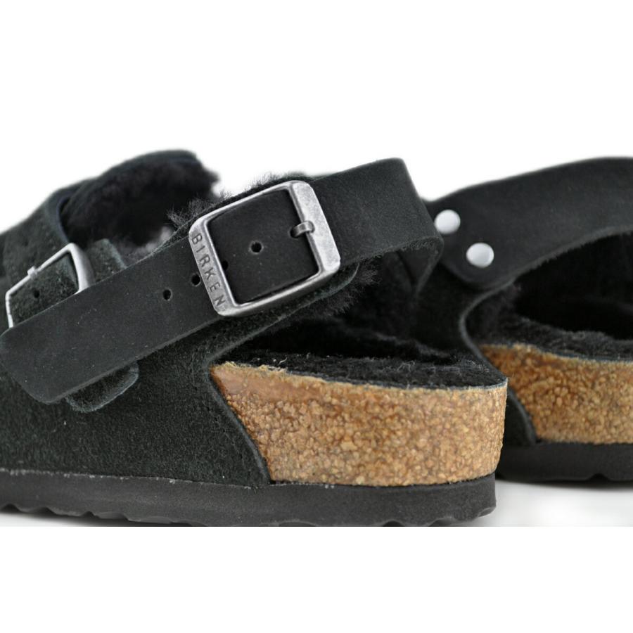 ビルケンシュトック　BIRKENSTOCK シアリングブラック　ナロー　36 ビルケンシュトック BIRKENSTOCK シアリングブラック ナロー 36 楽天