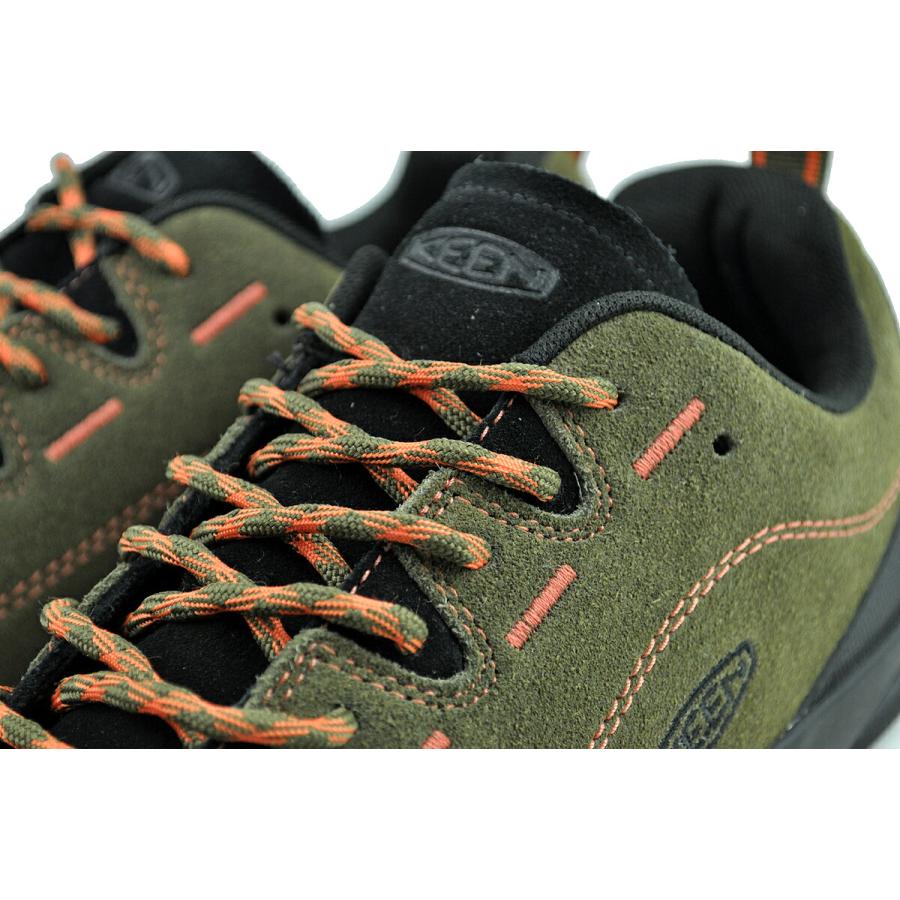 KEEN（キーン） ジャスパー メンズ KEEN JASPER DARK OLIVE/SCARLET