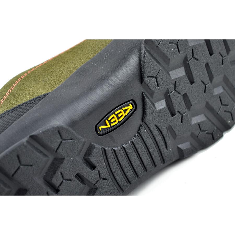 KEEN（キーン） ジャスパー メンズ KEEN JASPER DARK OLIVE/SCARLET