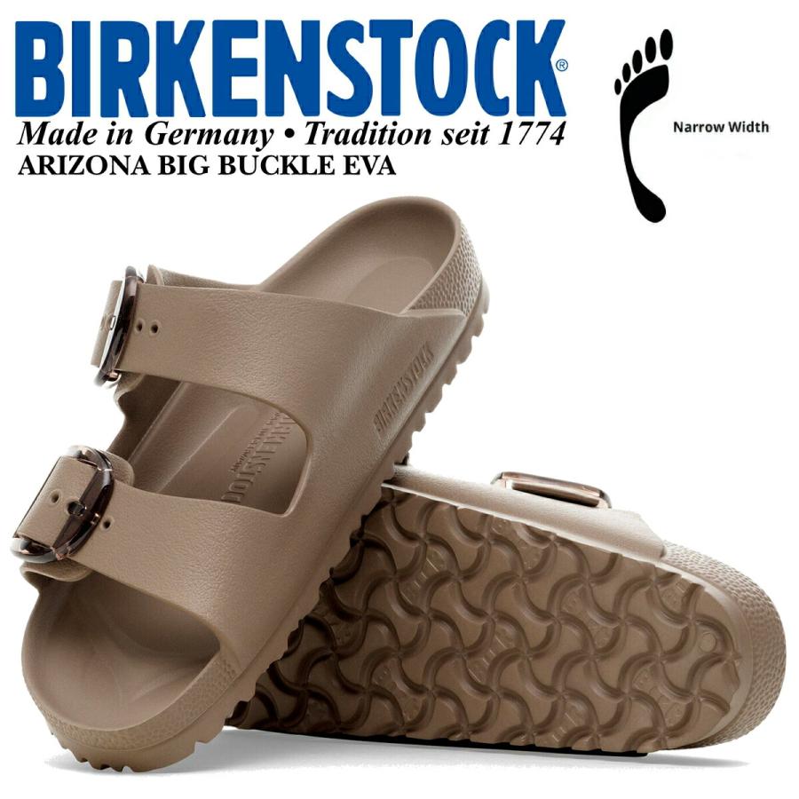 BIRKENSTOCK ARIZONA BIG BUCKLE EVA(NARROW FIT) GREY TAUPE 1030389 ビルケンシュトック アリゾナ ビッグ バックル EVA ナロー フィット グレー トープ Arizona Big Buckle / アリゾナ ビッグバックル EVA EVA ブラック | BIRKENSTOCK