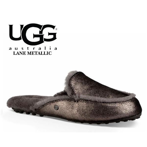 UGG（アグ） レーン メタリック ウィメンズ UGG WOMENS LANE METALLIC GUN METAL 1096459 gunm ...