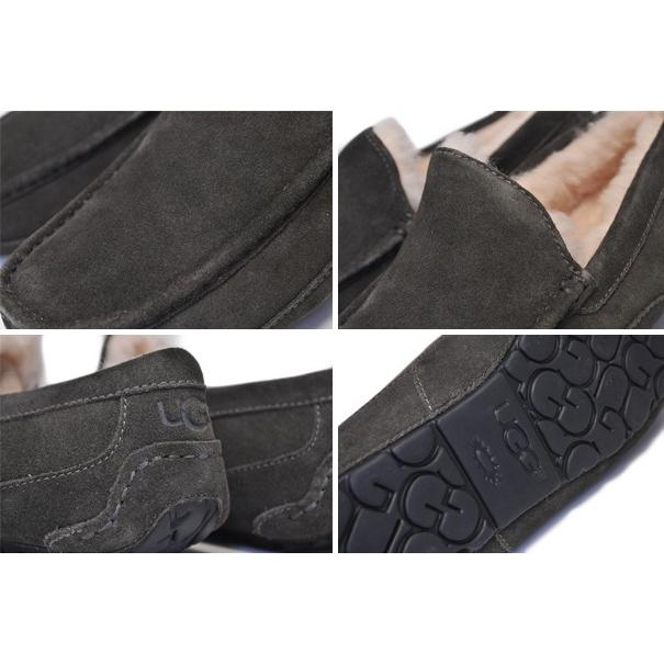 UGG（アグ） アスコット メンズ スリッポン UGG MENS ASCOT CHARCOAL