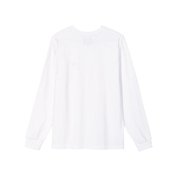 STUSSY（ステューシー） LS Tシャツ STUSSY STOCK LS CREW WHITE TEE