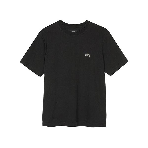 STUSSY（ステューシー） Tシャツ STUSSY STOCK S/SL CREW BLACK TEE