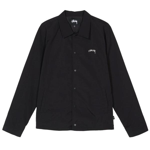 STUSSY / CLASSIC COACH JACKET/S/ポリエステル/BLK/115490 STUSSY（ステューシー） クラシック コーチジャケット STUSSY CLASSIC