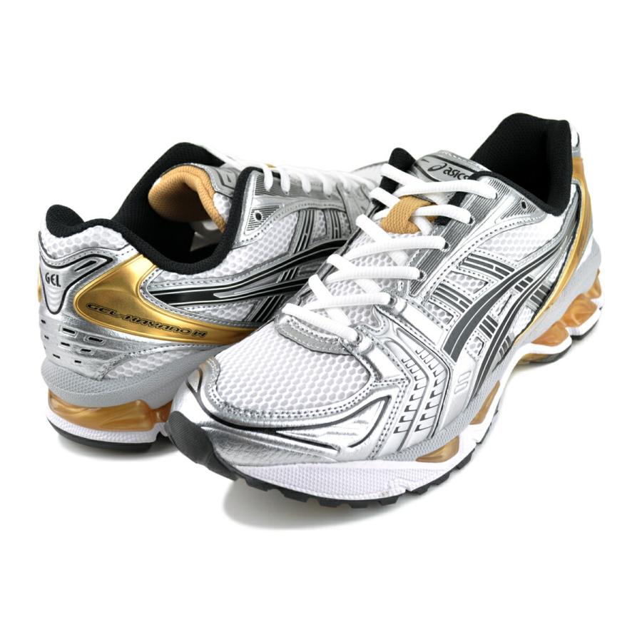 ASICS（アシックス） ゲルカヤノ 14 ホワイト ピュアゴールド asics
