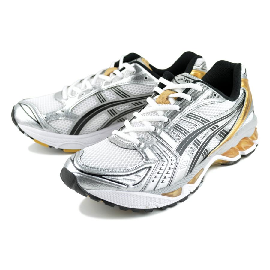 ASICS（アシックス） ゲルカヤノ 14 ホワイト ピュアゴールド asics