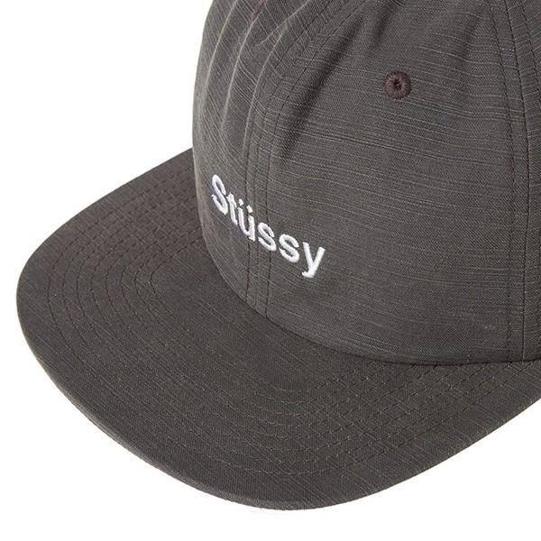 STUSSY ステューシー 6パネルキャップ STUSSY ステューシー hats 6パネルキャップ NYC ブラック 刺繡