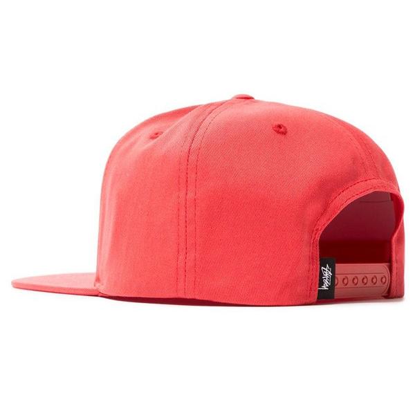 STUSSY（ステューシー） キャップ STUSSY STOCK SP18 CAP red 6パネル