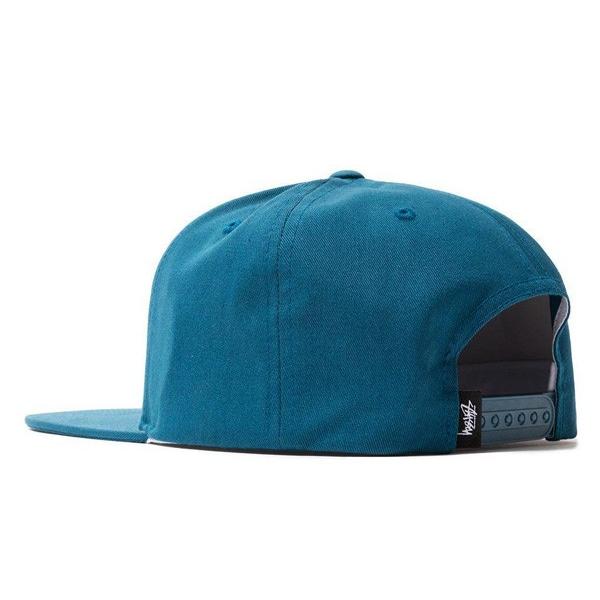 STUSSY（ステューシー） キャップ STUSSY STOCK SP18 CAP teal 6パネル