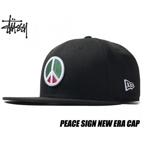 STUSSY（ステューシー） キャップ STUSSY PEACE SIGN NEW ERA CAP