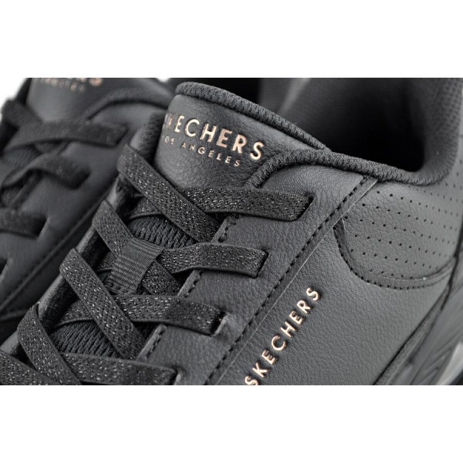 SKECHERS（スケッチャーズ） ウノ バンクシア ラックス ブラック