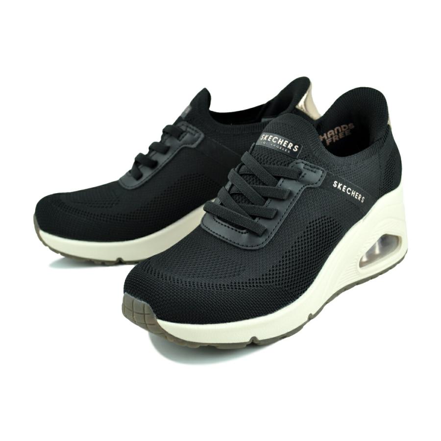 SKECHERS（スケッチャーズ） ウノ ウェッジ スリップン ニット