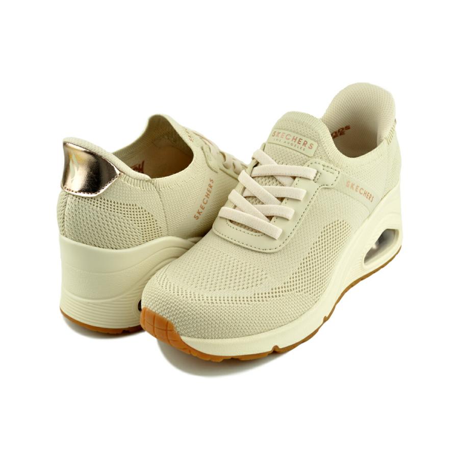 SKECHERS（スケッチャーズ） ウノ ウェッジ スリップン ニット