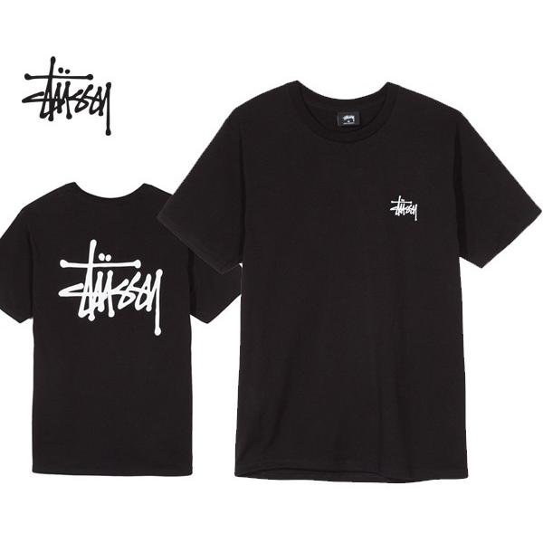 STUSSY（ステューシー） Tシャツ STUSSY BASIC STUSSY TEE 18HO black