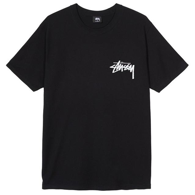 希少90s USA製 STUSSY オールドステューシー Tシャツ ブラック M STUSSY（ステューシー） Tシャツ STUSSY AMERICAN CLASSICS TEE BLACK