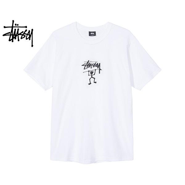 STUSSY（ステューシー） Tシャツ STUSSY WARRIOR MAN TEE WHITE