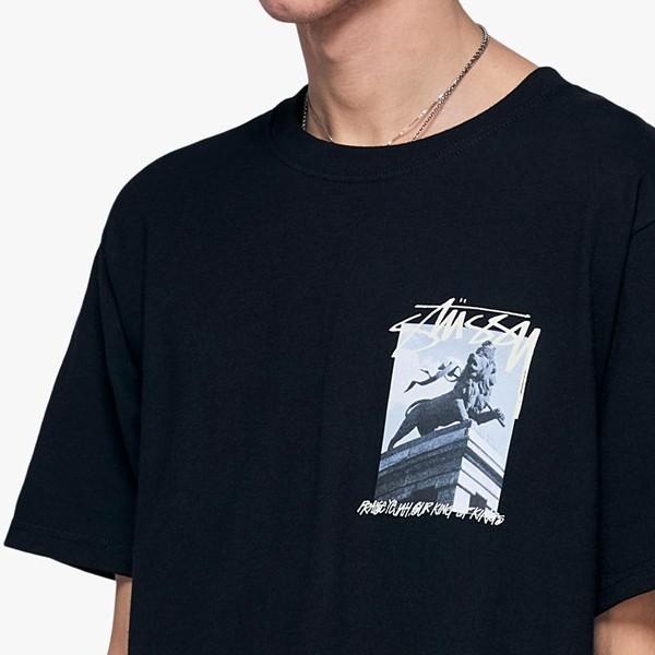 STUSSY ステューシー Tシャツ EMPEROR TEE BLACK 1904474