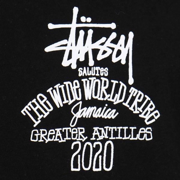 希少XXL STUSSY JAMAICA WORLD TRIBE TEE 黒 Stussy Jamaica World Tribe Tee - Black - 1904507-0001