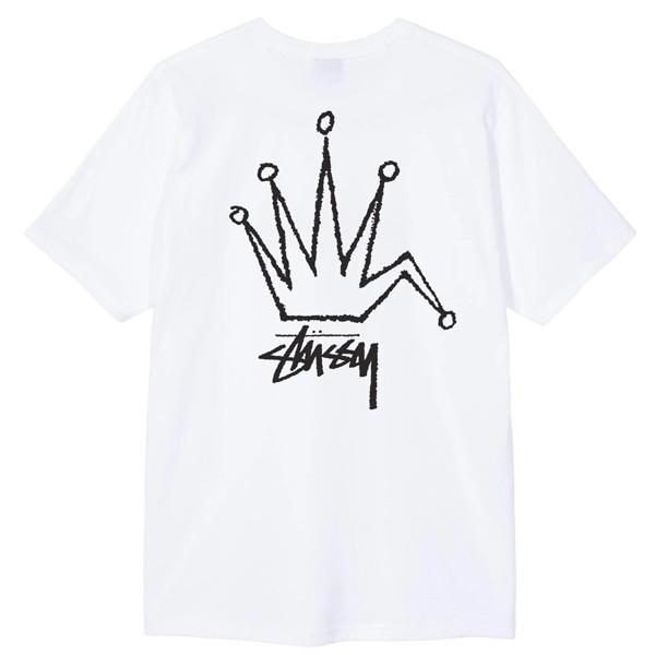 STUSSY／オールドステューシー　ビンテージ　クラウン　Tシャツ　王冠　白タグ STUSSY／オールドステューシー ビンテージ クラウン Tシャツ