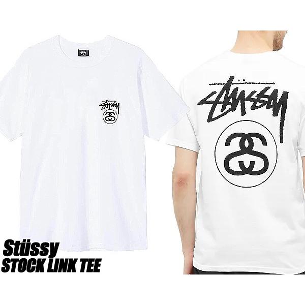 STUSSY（ステューシー） Tシャツ STUSSY STOCK LINK TEE WHITE 1904515