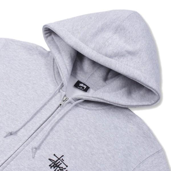 ステューシー ジップアップ パーカー STUSSY BASIC STUSSY ZIP HOOD