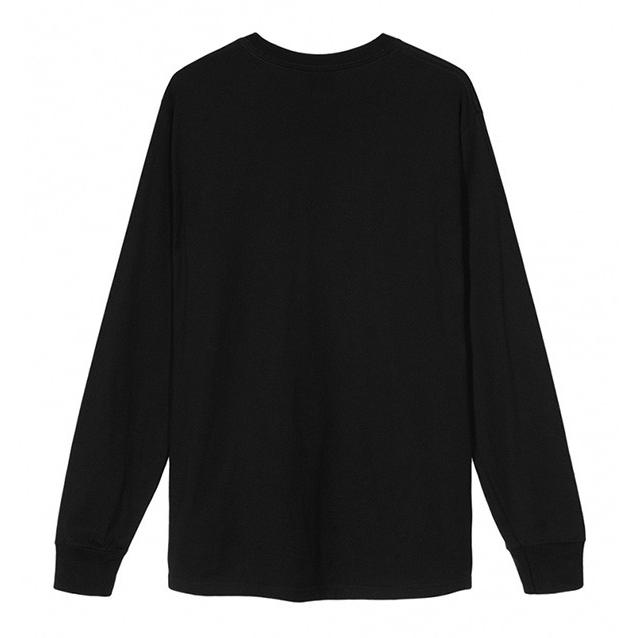 STUSSY（ステューシー） LS Tシャツ STUSSY STOCK LS TEE BLACK