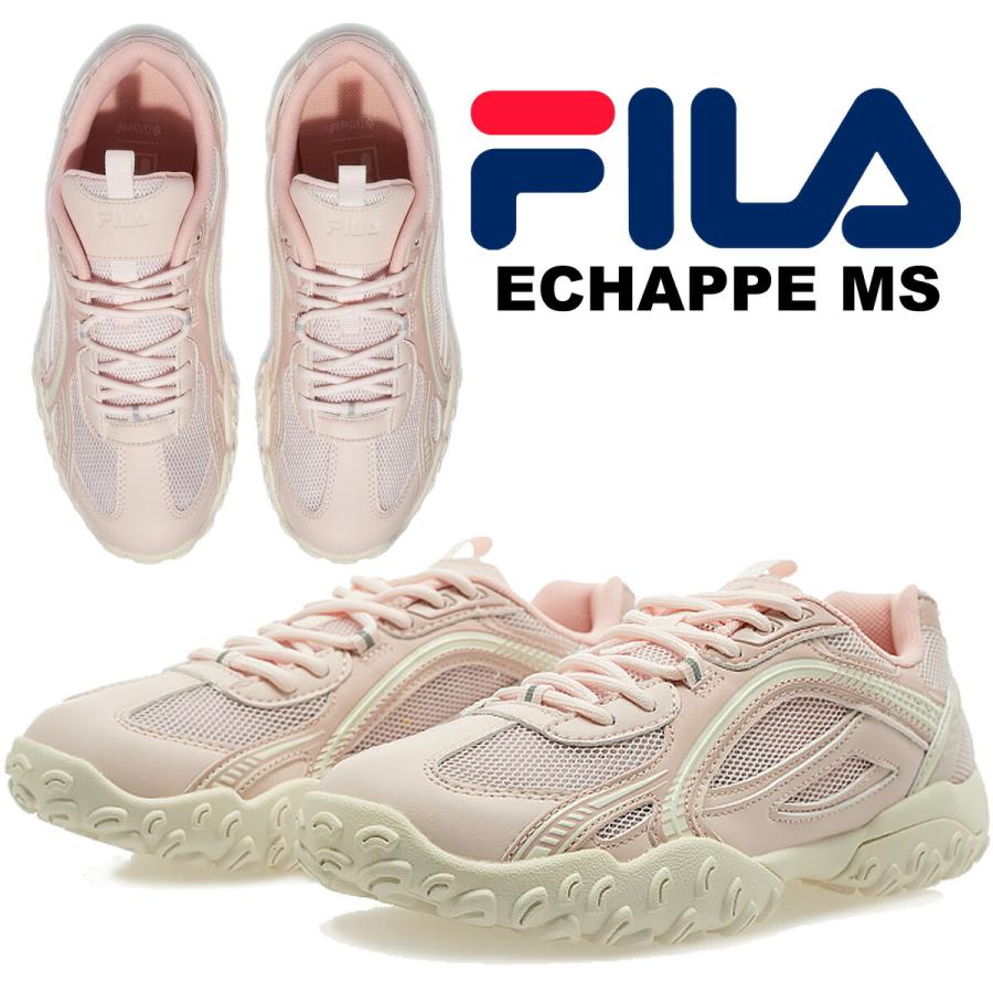 FILA（フィラ） エシャッペ MS ピンク ホワイト FILA ECHAPPE MS PINK