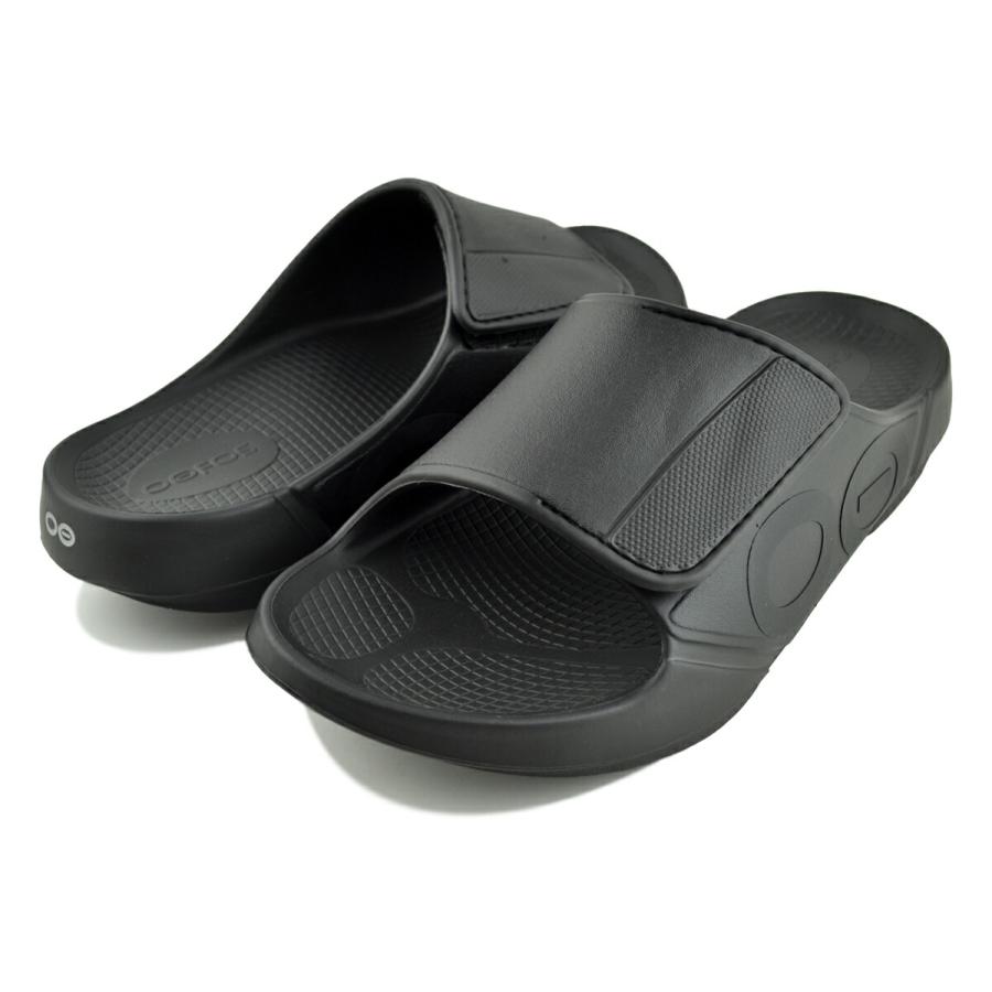 [ポイント10倍] ウーフォス ウーアー スポーツ フレックス マット ブラック OOFOS OOahh SPORT FLEX METTE BLACK 2000060054191の画像