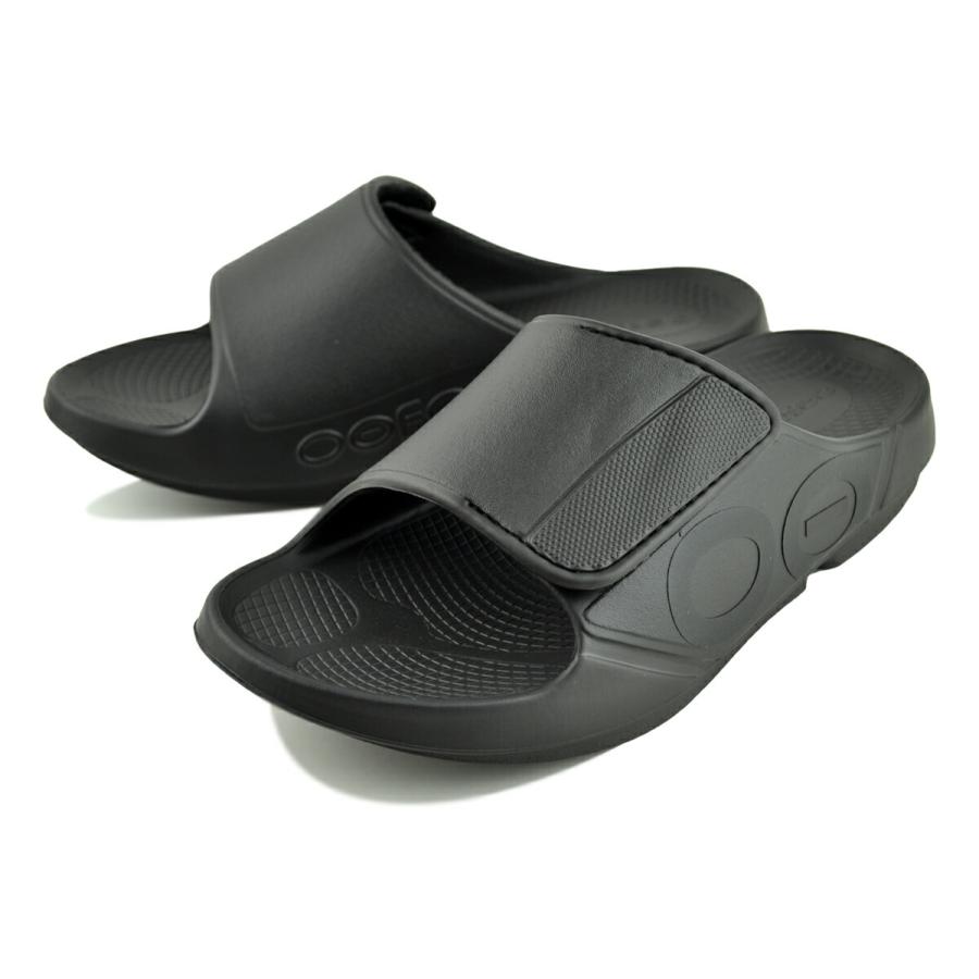 [ポイント10倍] ウーフォス ウーアー スポーツ フレックス マット ブラック OOFOS OOahh SPORT FLEX METTE BLACK 2000060054191の画像