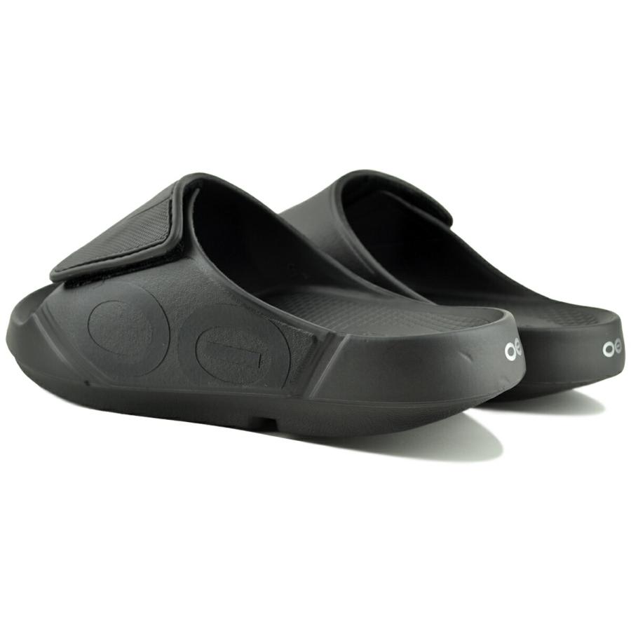[ポイント10倍] ウーフォス ウーアー スポーツ フレックス マット ブラック OOFOS OOahh SPORT FLEX METTE BLACK 2000060054191の画像
