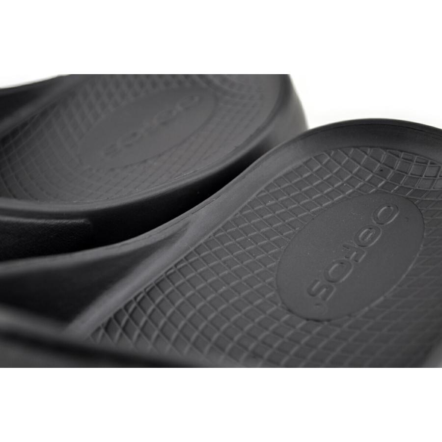 [ポイント10倍] ウーフォス ウーアー スポーツ フレックス マット ブラック OOFOS OOahh SPORT FLEX METTE BLACK 2000060054191の画像