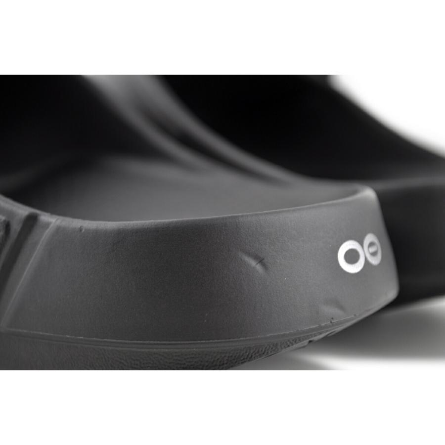 [ポイント10倍] ウーフォス ウーアー スポーツ フレックス マット ブラック OOFOS OOahh SPORT FLEX METTE BLACK 2000060054191の画像