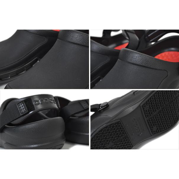 crocs（クロックス） ビストロ プロ ライトライド クロッグ crocs BISTRO PRO LITERIDE CLOG BLACK ...