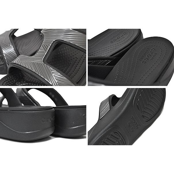 crocs（クロックス） モントレー メタリック スリッポン ウェッジ