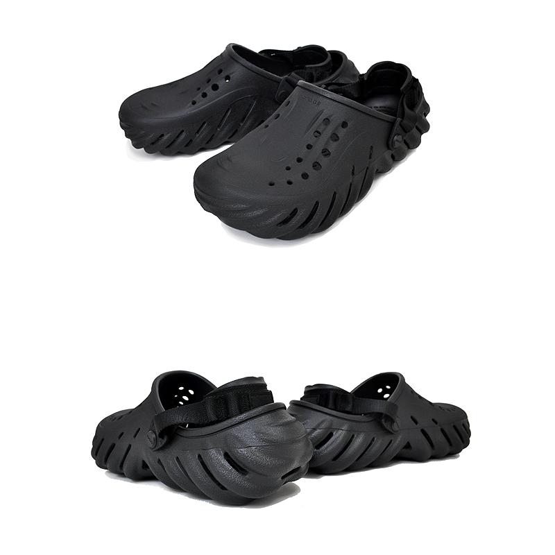 crocs クロックス エコー クロッグ ECHO CLOG BLACK 207937-001 crocs クロックス エコー クロッグ ECHO CLOG BLACK 207937-001
