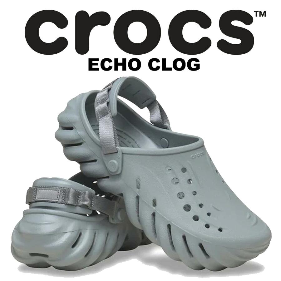 crocs（クロックス） エコー クロッグ コンクリート crocs ECHO CLOG