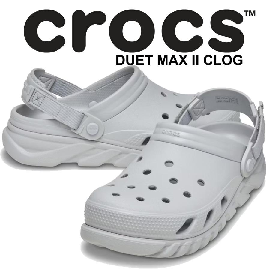 28cm【新品】クロックス/デュエットマックスBGW28 crocs（クロックス） デュエット マックス II クロッグ アトモスフィア