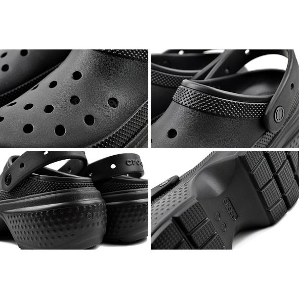 crocs（クロックス） ストンプ クロッグ crocs STOMP CLOG BLACK