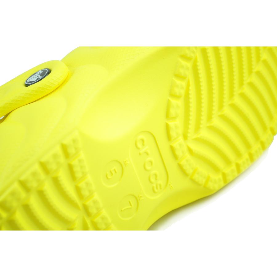 Crocs 210059-77J Classic Lined Overpuff Clog Cyber Yellow Size US M6 / W8 New Crocs Classic Lined Overpuff Clog Cyber Yellow 210059-77J  main image 3