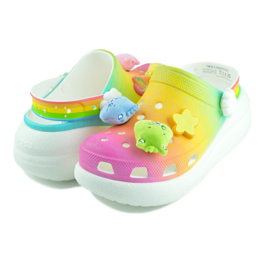 crocs（クロックス） ケアベア クラッシュ クロッグ ホワイト ブラン